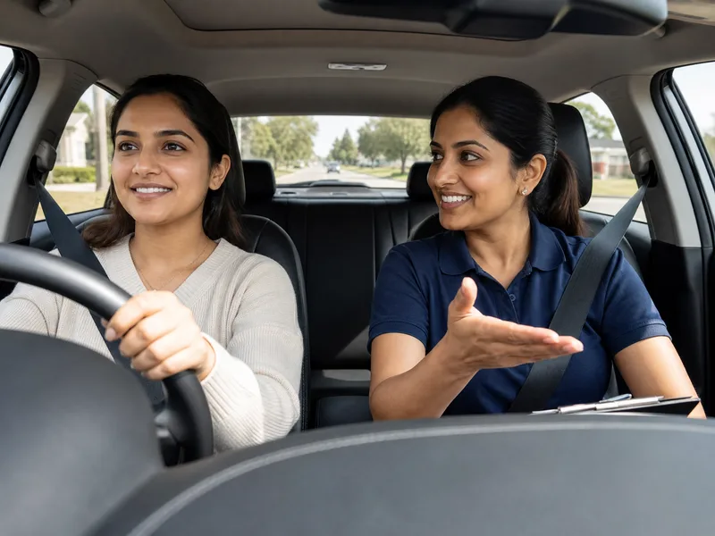 Certified female driving instructor Edmonton — Edge Driving School